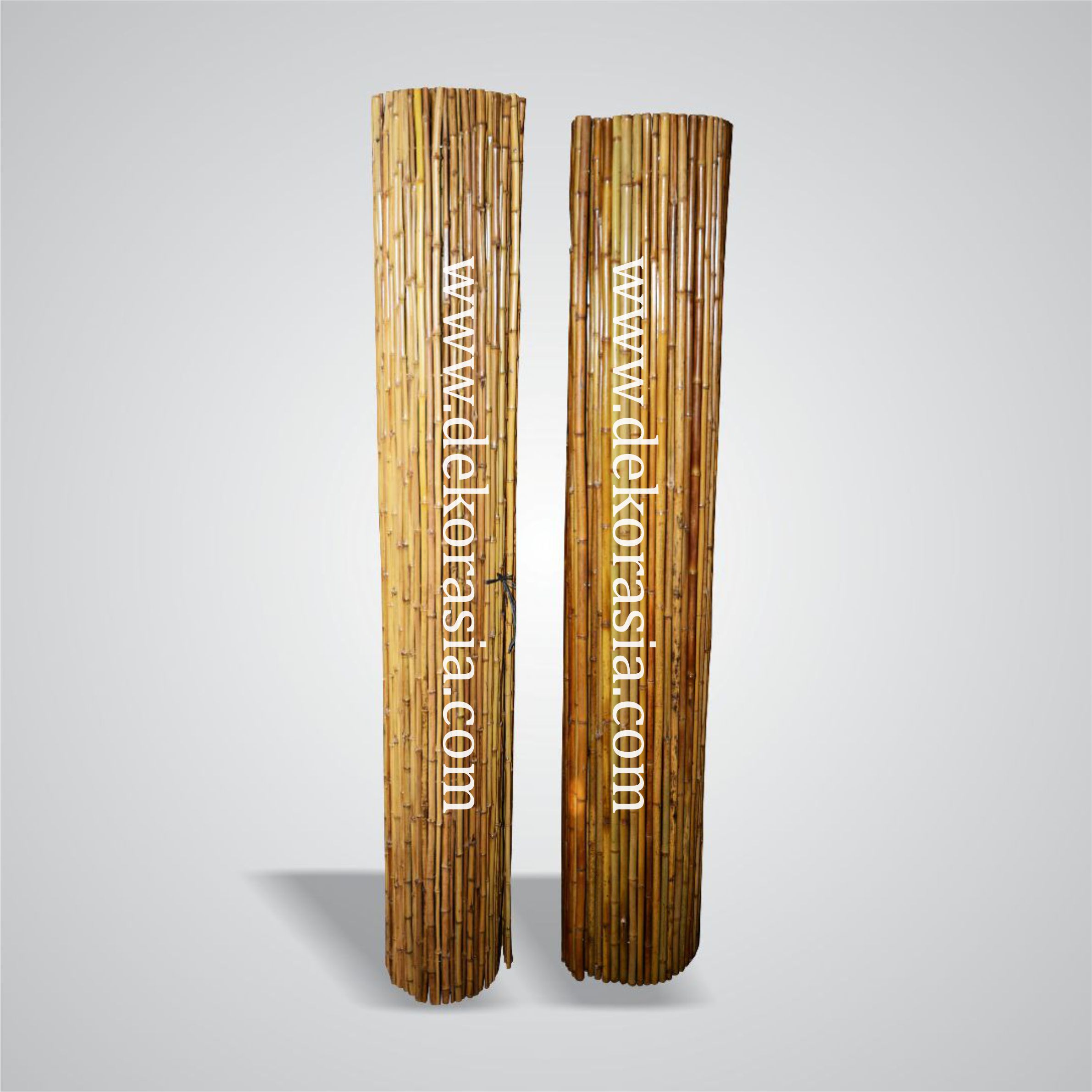 Full Round Roll of Bamboo Cendani, Bamboo Fence Wall